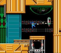 une photo d'Ã©cran de Mega Man 5 sur Nintendo Nes